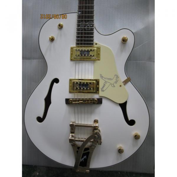 Custom Shop Gretsch White Falcon Electric Guitar #1 image