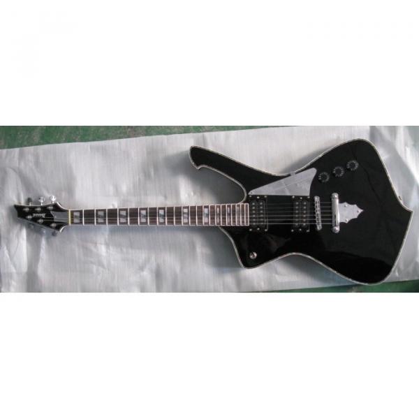 Custom Shop Ibanez Black Iceman Electric Guitar #3 image