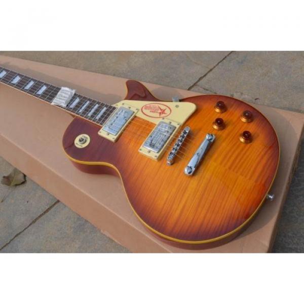 Custom Shop Heritage Flame Maple Top Electric Guitar #1 image