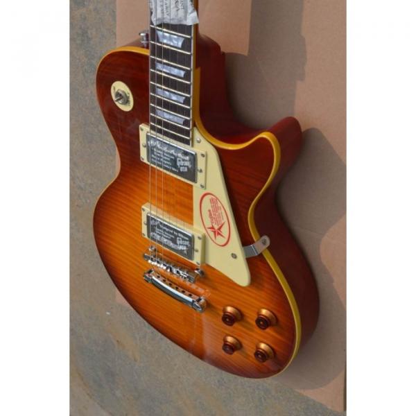 Custom Shop Heritage Flame Maple Top Electric Guitar #4 image