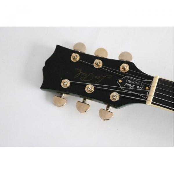 Custom Shop Green Maple Flame 6 String Standard Electric Guitar #3 image