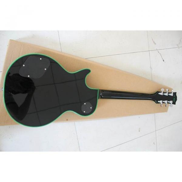 Custom Shop Green Flame Maple Top Electric Guitar #2 image