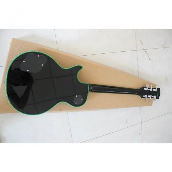 Custom Shop Green Flame Maple Top Electric Guitar #3 image