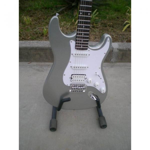 Custom Shop Gray Slick Silver Stratocaster Electric Guitar #1 image