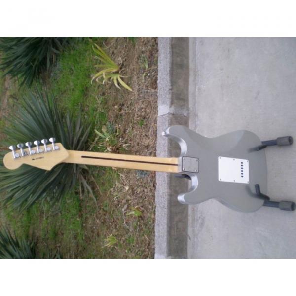 Custom Shop Gray Slick Silver Stratocaster Electric Guitar #3 image