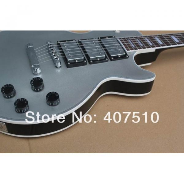 Custom Shop Gray Silver Burst 3 Pickups OEM Electric Guitar #5 image