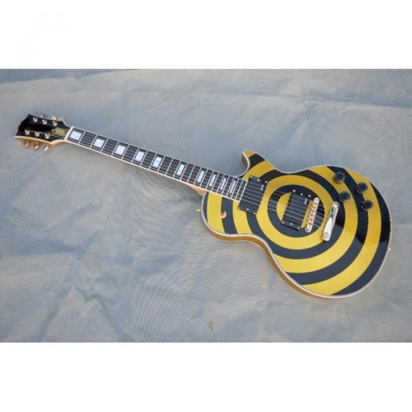Custom Shop Gold Top Zakk Wylde Bullseyes Electric Guitar #1 image