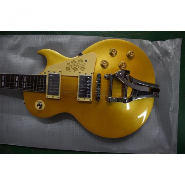 Custom Shop Gold Top Bigsby Tremolo Electric Guitar #1 image