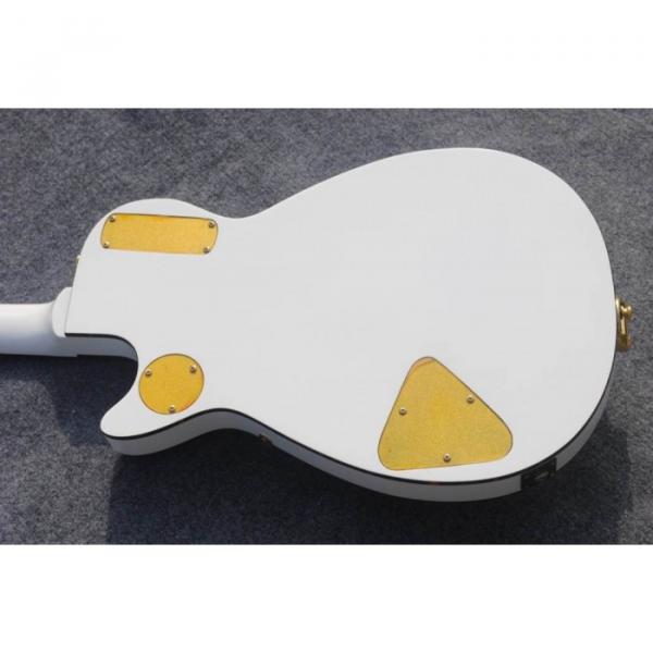 Custom Shop Florentine Gretsch White Electric Guitar #5 image