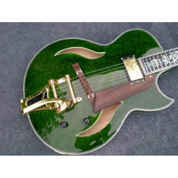 Custom Shop Flame Maple Top Back Electric Guitar #1 image