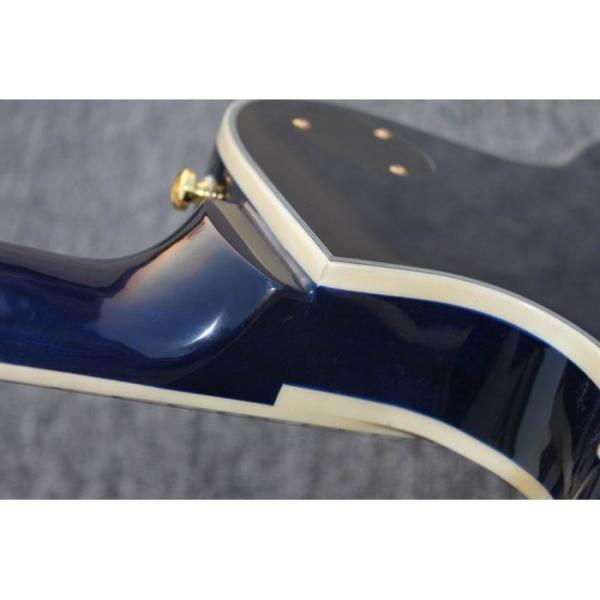 Custom Shop Flame Maple Top Standard Blue Electric Guitar #5 image