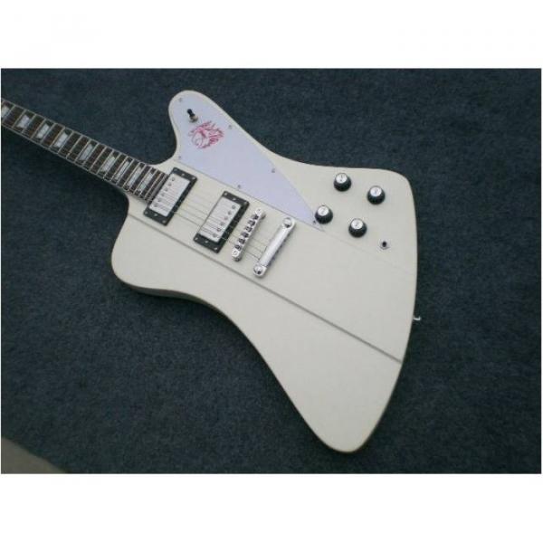Custom Shop Firebird White Electric Guitar #1 image