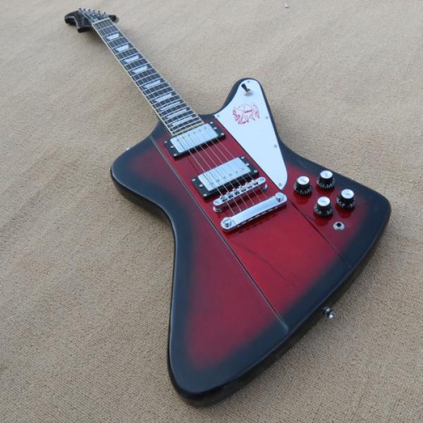 Custom Shop Firebird 2 Pickups Burgundy Burst Electric Guitar #1 image