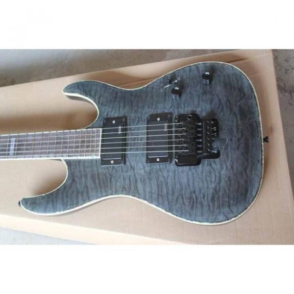 Custom Shop Fire Hawk ESP LTD Gray Electric Guitar #1 image