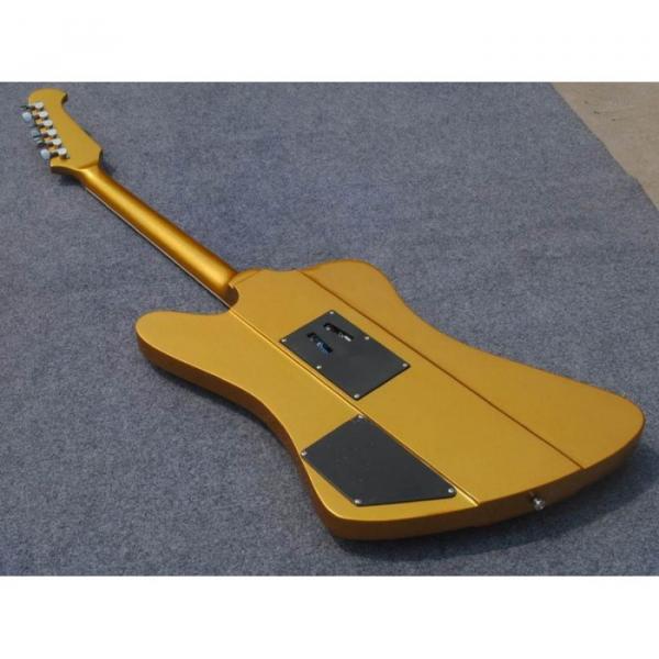 Custom Shop Firebird Golden Mist Poly Floyd Rose Tremolo Electric Guitar #3 image