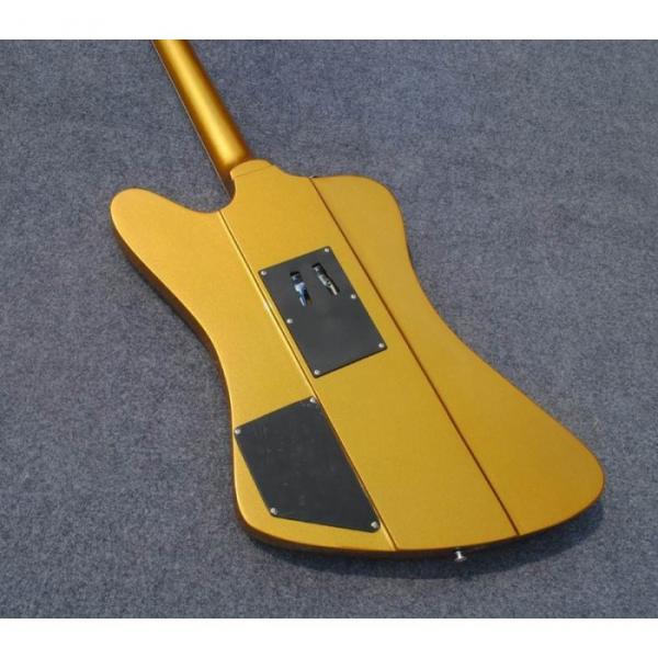 Custom Shop Firebird Golden Mist Poly Floyd Rose Tremolo Electric Guitar #4 image