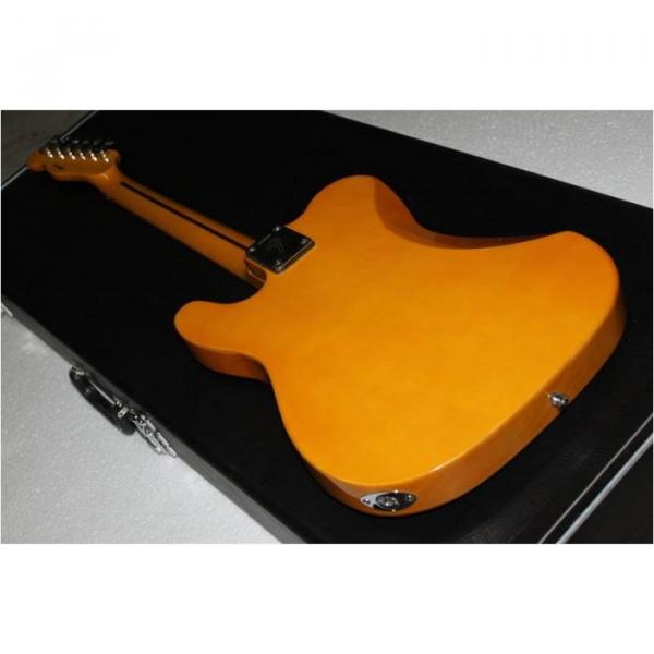 Custom Shop Fender Telecaster Yellow Electric Guitar #3 image