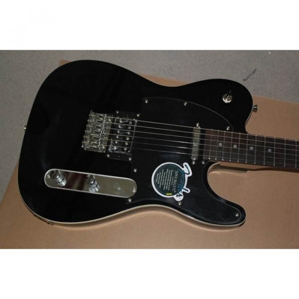 Custom Shop Fender Telecaster Black Electric Guitar #1 image