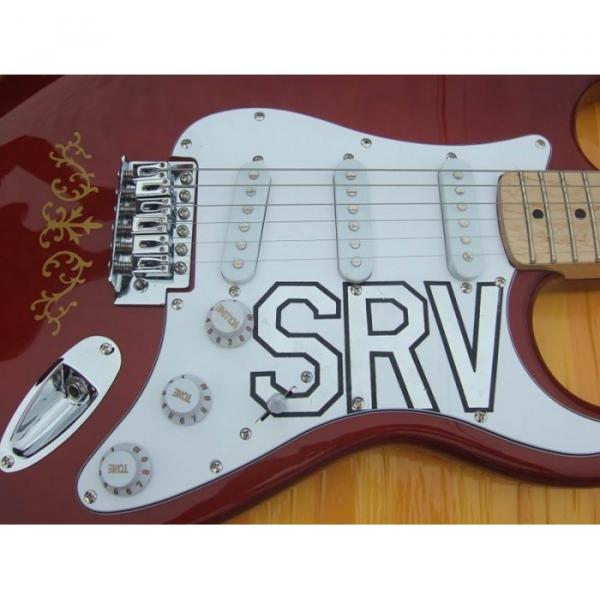 Custom Shop Fender Stevie Ray Vaughan SRV Red Wine Electric guitar #1 image