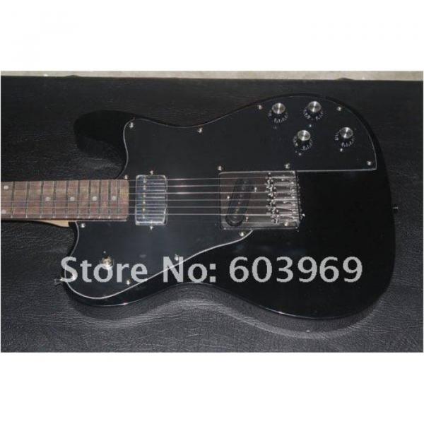 Custom Shop Fender Black Telecaster 1972 Classic Series Deluxe Electric Guitar #4 image