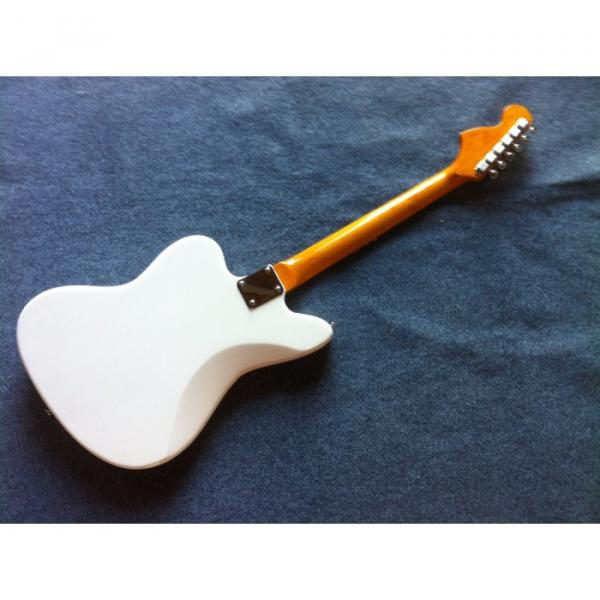 Custom Shop Fender 6 Strings Mustang White Electric Guitar #5 image