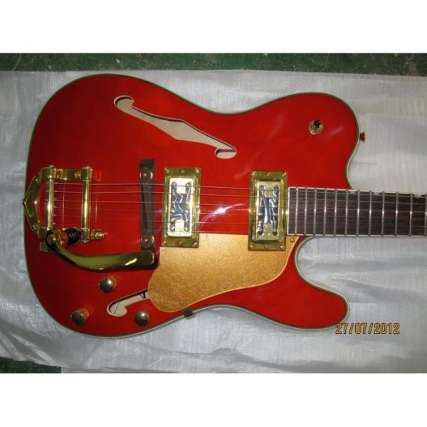 Custom Shop Fender Orange Telecaster Electric Guitar #1 image