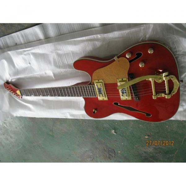 Custom Shop Fender Orange Telecaster Electric Guitar #3 image