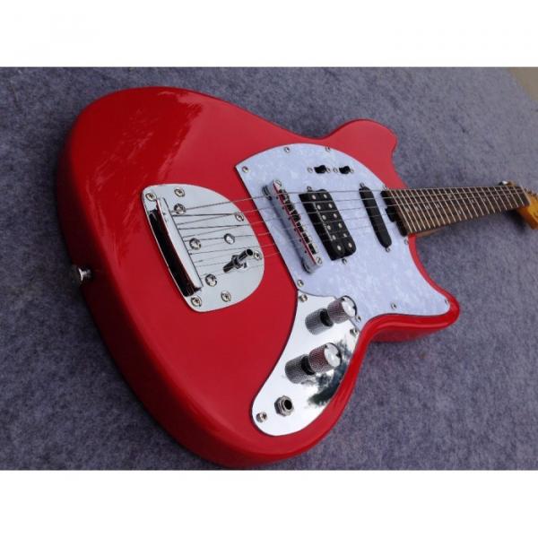 Custom Shop Fender 6 Strings Mustang Red Electric Guitar #2 image