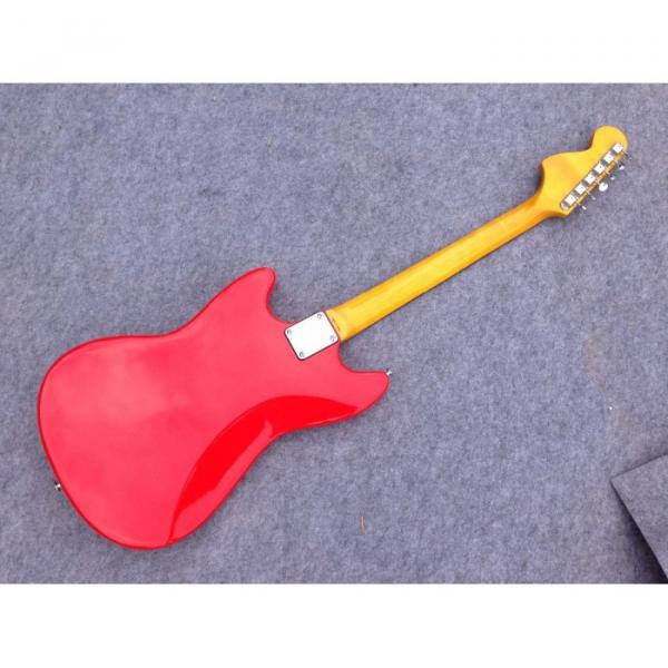 Custom Shop Fender 6 Strings Mustang Red Electric Guitar #4 image