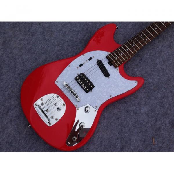 Custom Shop Fender 6 Strings Mustang Red Electric Guitar #5 image