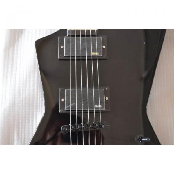 Custom Shop Explorer ESP Korina Black Electric Guitar MX250 #3 image