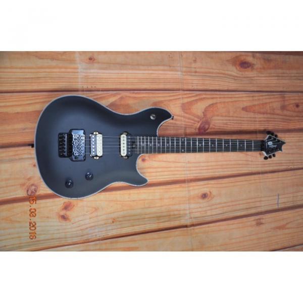 Custom Shop EVH Wolfgang Matte Black Floyd Rose Vibrato Electric Guitar #1 image