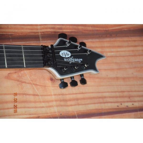 Custom Shop EVH Wolfgang Matte Black Floyd Rose Vibrato Electric Guitar #4 image