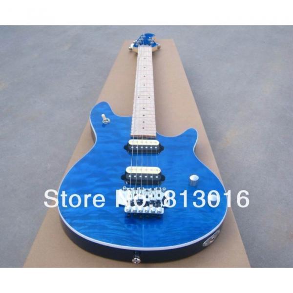 Custom Shop EVH Peavey Electric Guitar Blue Quilt Flame #5 image