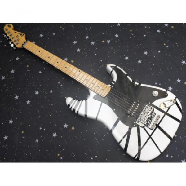 Custom Shop EVH White Electric Guitar #1 image