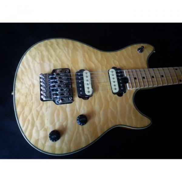Custom Shop EVH Wolfgang Natural Floyd Rose Vibrato Electric Guitar #1 image
