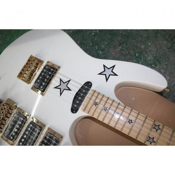 Custom Shop EVH Double Neck White Richie Sambora Electric Guitar #5 image
