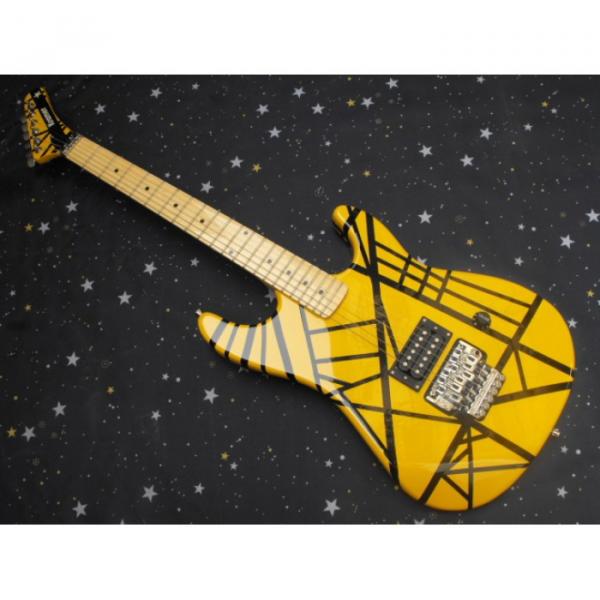Custom Shop EVH 5150 Yellow Electric Guitar #1 image
