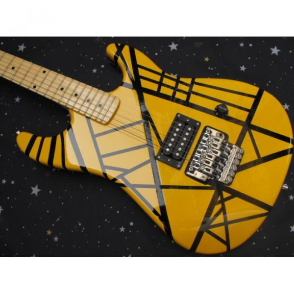 Custom Shop EVH 5150 Yellow Electric Guitar #5 image