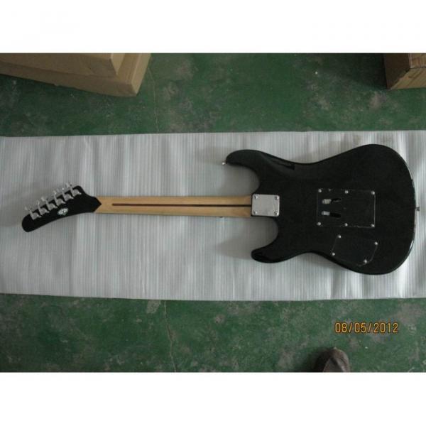 Custom Shop EVH 5150 Yellow Black Electric Guitar #5 image
