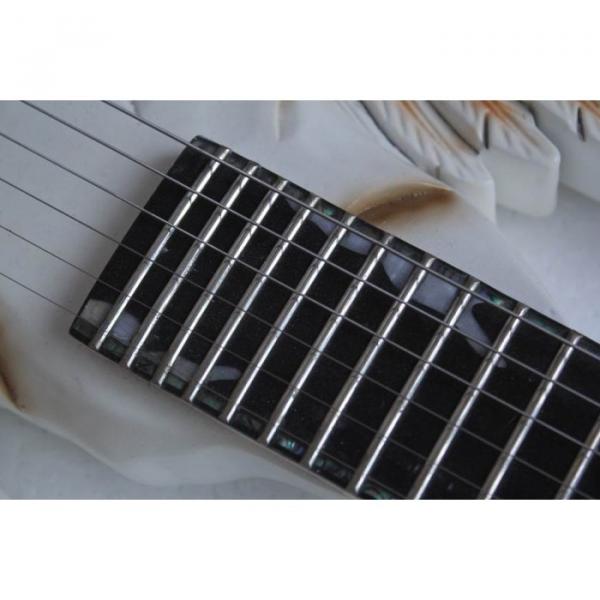 Custom Shop ESP White  Angle Cross Electric Guitar #5 image