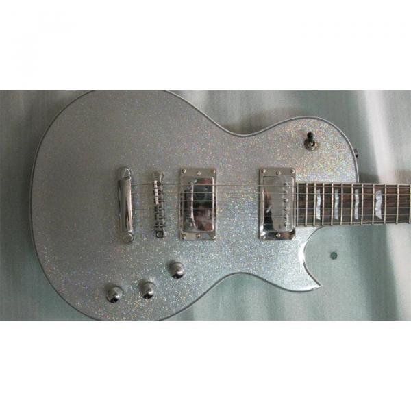 Custom Shop ESP Silver Dust Sparkle Electric Guitar #1 image