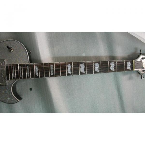 Custom Shop ESP Silver Dust Sparkle Electric Guitar #3 image