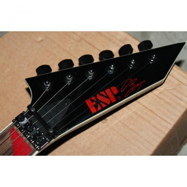 Custom Shop ESP Red Black Electric Guitar #3 image