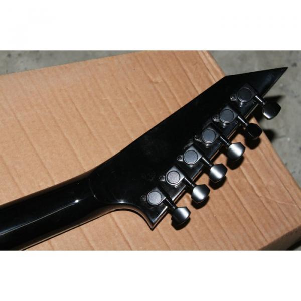Custom Shop ESP Red Black Electric Guitar #5 image