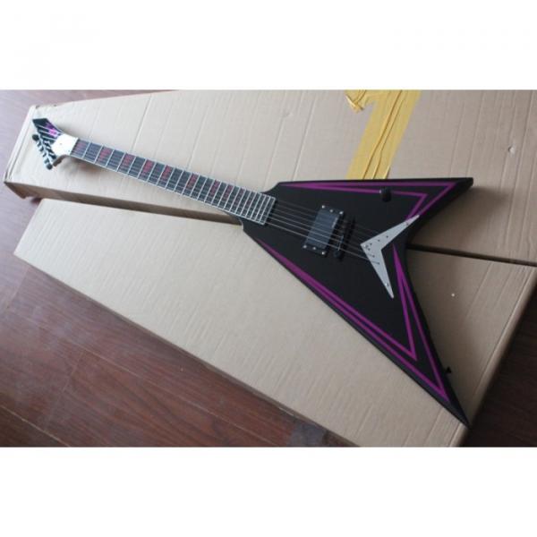 Custom Shop ESP Purple Electric Guitar #4 image