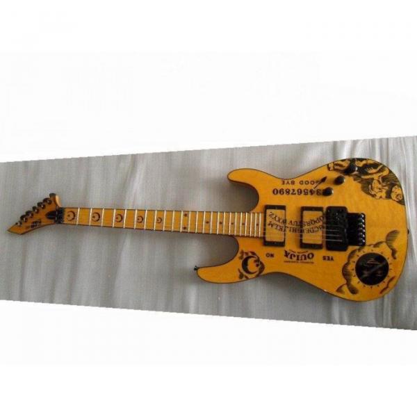 Custom Shop ESP Yellow Kirk Hammett Ouija Electric Guitar #1 image