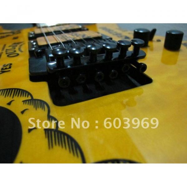 Custom Shop ESP Yellow Kirk Hammett Ouija Electric Guitar #2 image