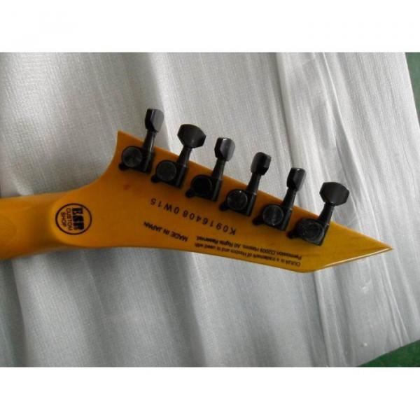 Custom Shop ESP Yellow Kirk Hammett Ouija Electric Guitar #3 image