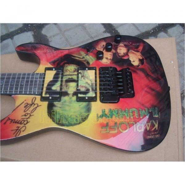 Custom Shop ESP Karloff Mummy Black Electric Guitar #1 image